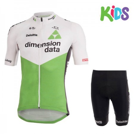 Tenue Cycliste et Cuissard Enfant 2018 Dimension Data N001